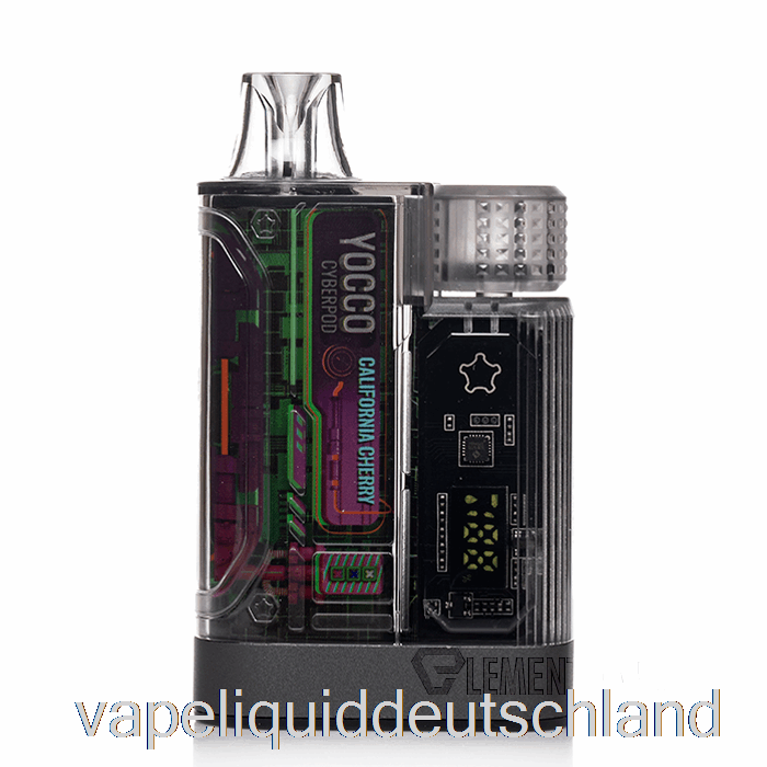 Yocco Cyberpod 12000 Einweg California Cherry Vape Deutschland